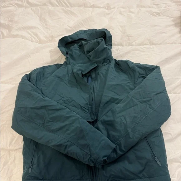 EUC Lululemon Green jasper always effortless Insulated Jacket - Picture 2 of 3